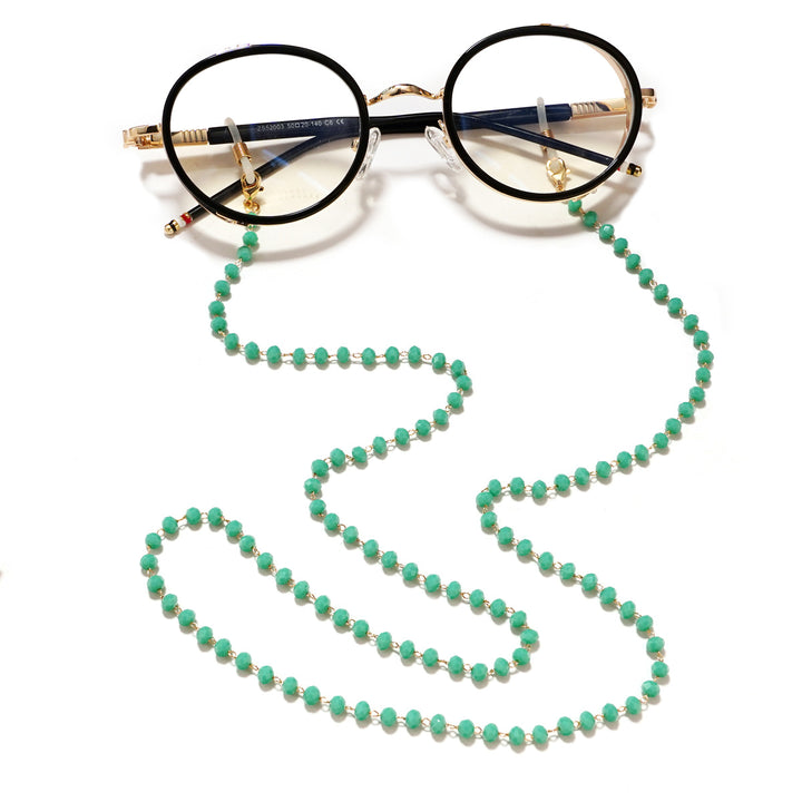 Elegante Perlen Brille Halskette Karnz