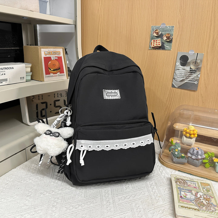 Stylischer kompakter Mini-Rucksack mit niedlichen Akzenten Karnz