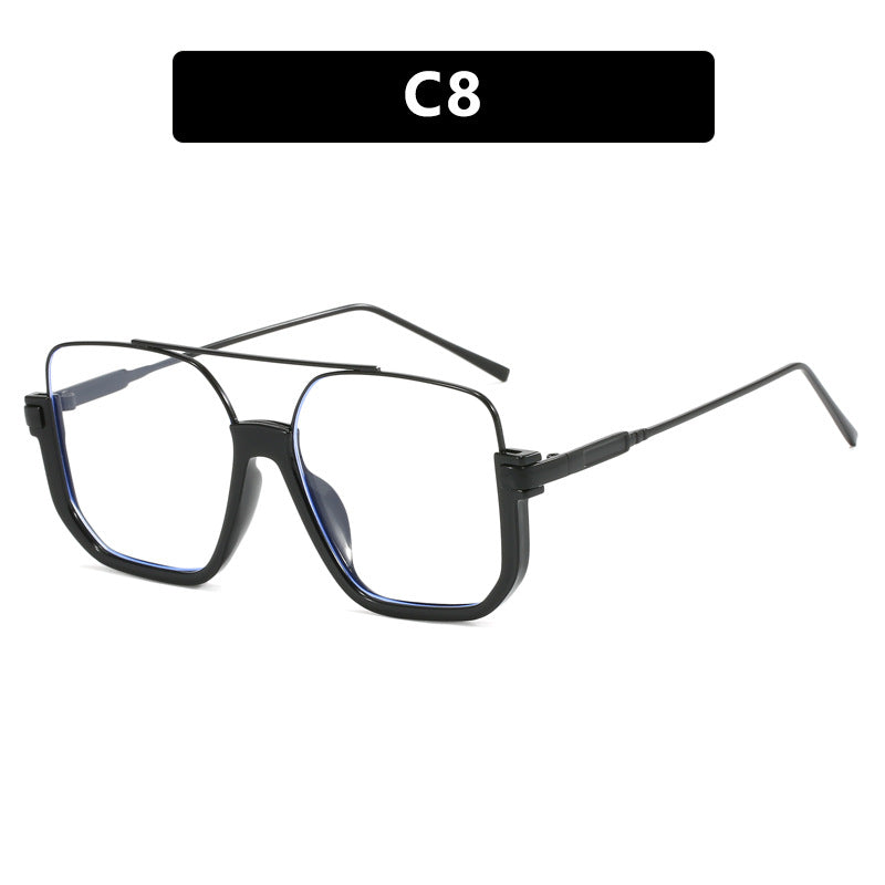 Damen oversized Sonnenbrille mit trendigem quadratischen Rahmen und schützendem UV-Filter Karnz