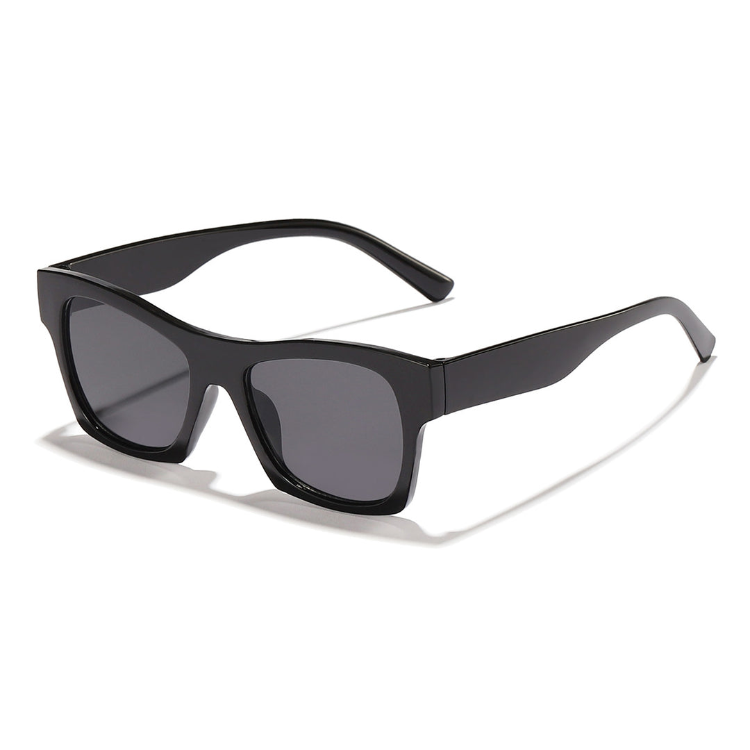 Damen modische Sonnenbrille im eleganten Rechteck-Design Karnz