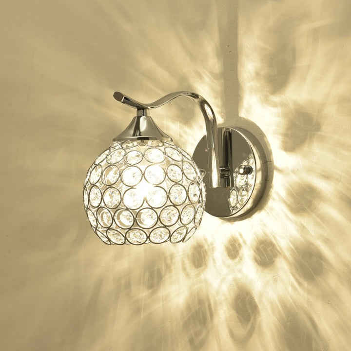 Kristallakzent-Wandlampe