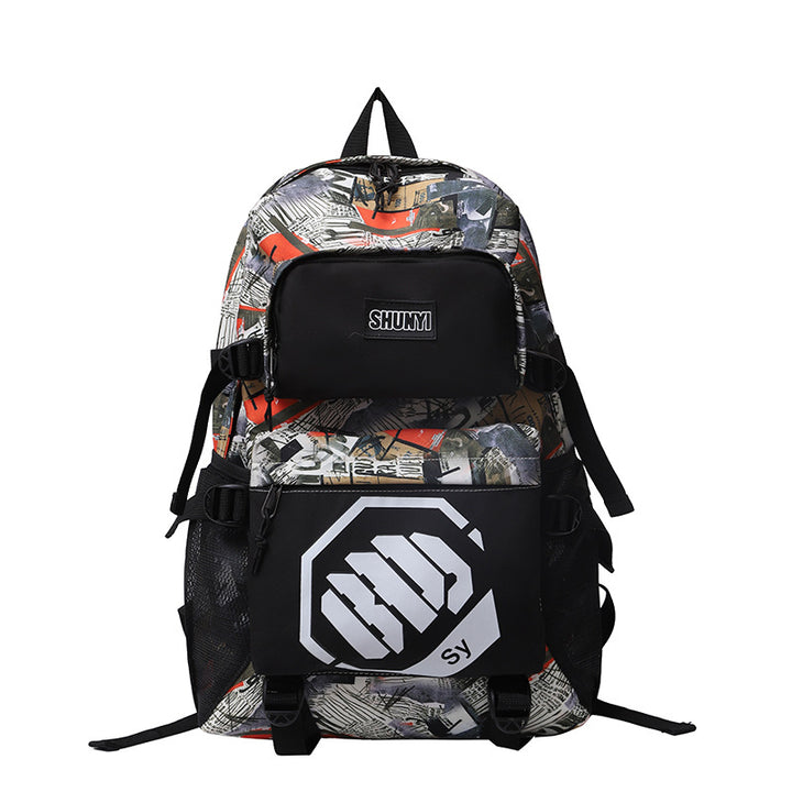 Grafikdruck Rucksack