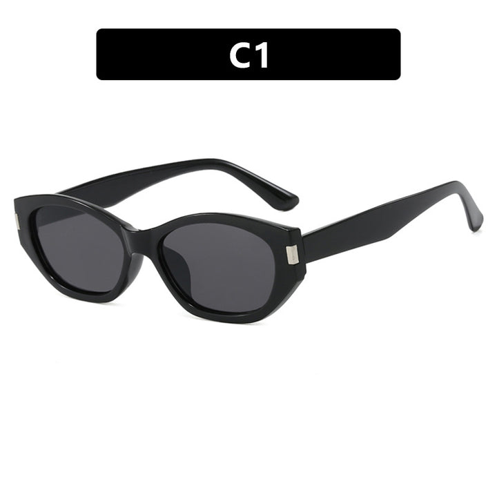 Damen modische Katzenaugen-Sonnenbrille mit eleganten Gläsern Karnz