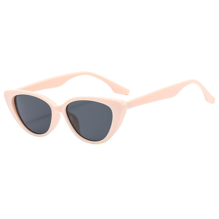 Damen futuristische Cat-Eye Sonnenbrille mit speziellen UV-Schutzgläsern Karnz