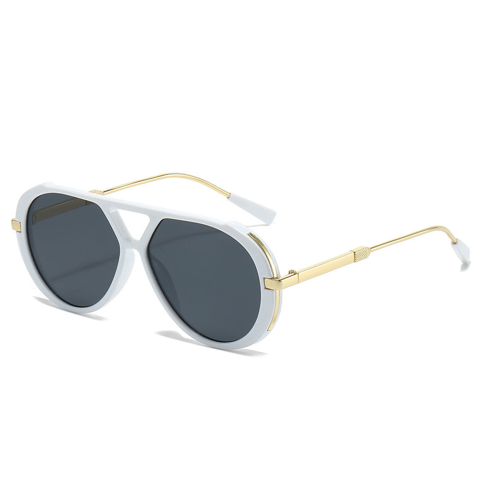 Luxuriöse Retro Übergroße Sonnenbrille Karnz