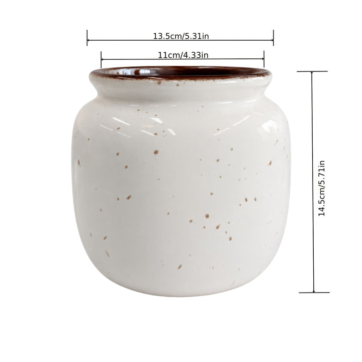 Dekorative Keramikblumenvase Karnz