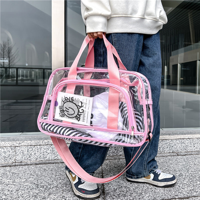 Transparente Fitness-Duffle-Tasche Karnz