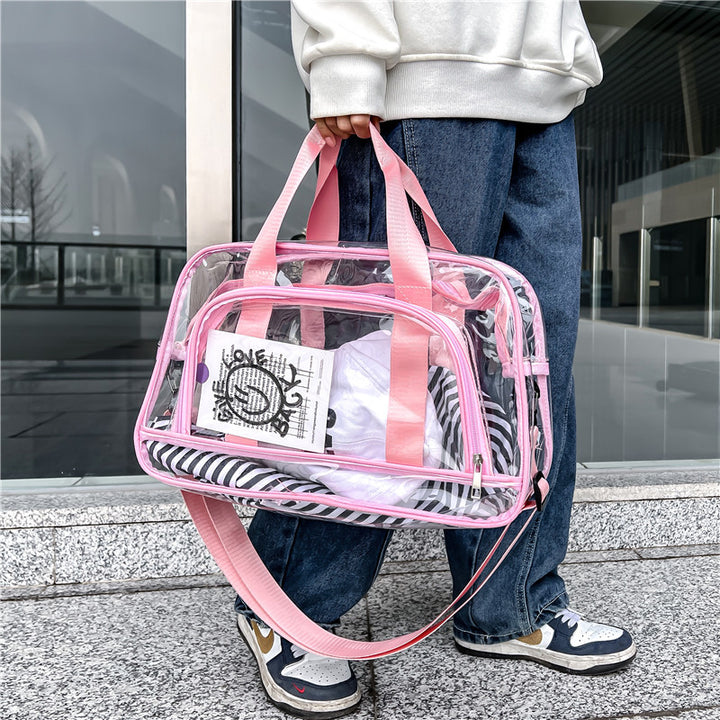 Transparente Fitness-Duffle-Tasche Karnz