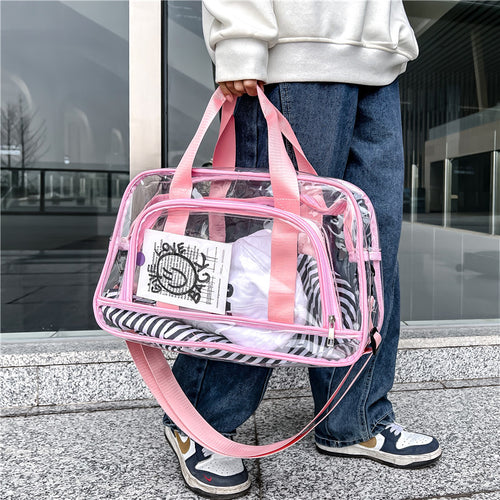 Transparente Fitness-Duffle-Tasche Karnz