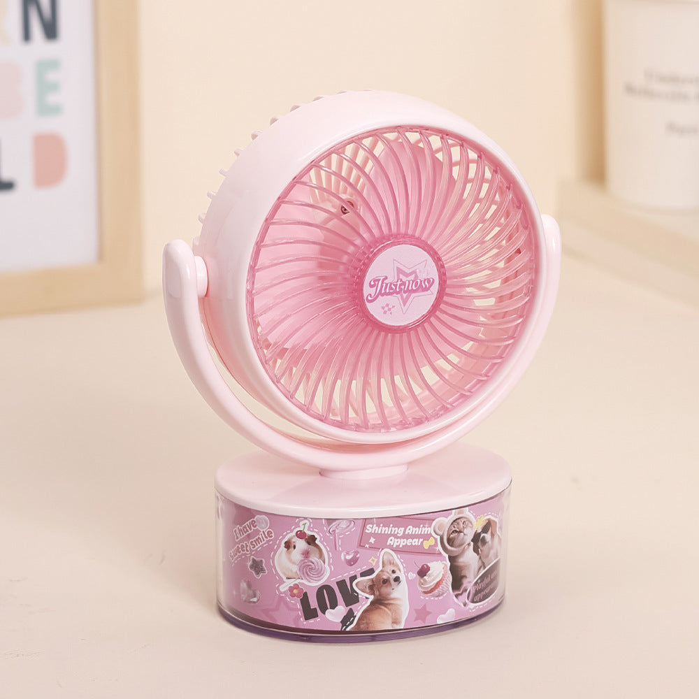Damen humorvoller USB Tischventilator Karnz
