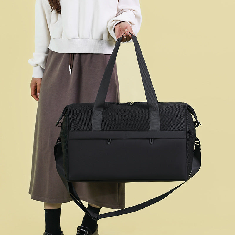 Vielseitige Mesh Gym Duffle Tasche Karnz