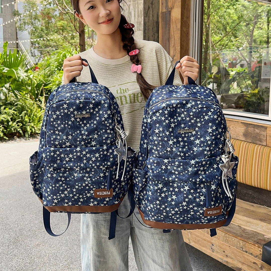 Stylische Stern-gedruckte Freizeit-Rucksack Karnz