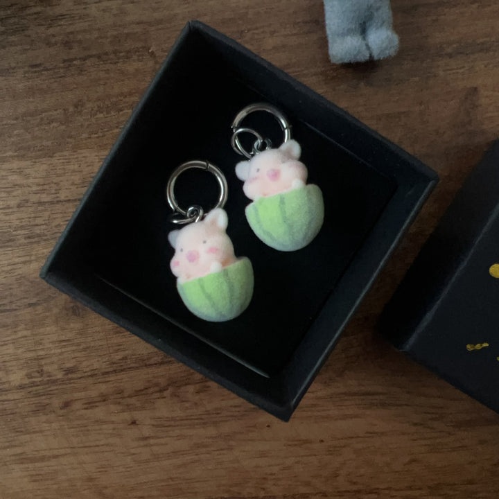 Cute Plüschfrosch Schlüsselanhänger Karnz
