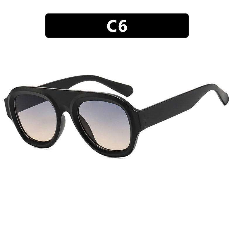 Damen oversized Sonnenbrille mit modernem Design und UV-Schutz Karnz