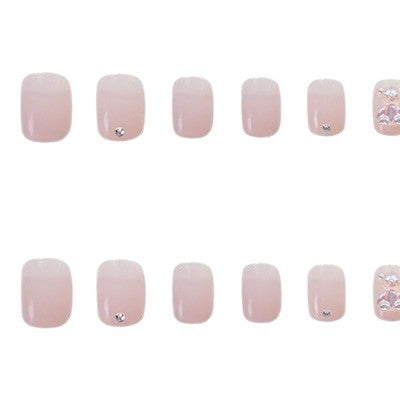 Dekoratives Blumen Press-On Nagelset