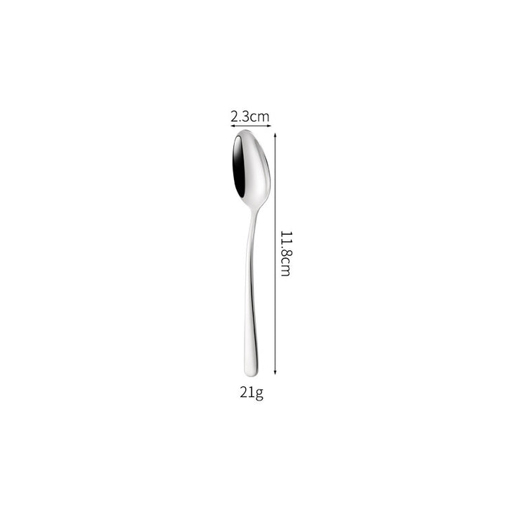 Eleganter und Ergonomischer Teelöffel mit Glänzender Oberfläche Karnz