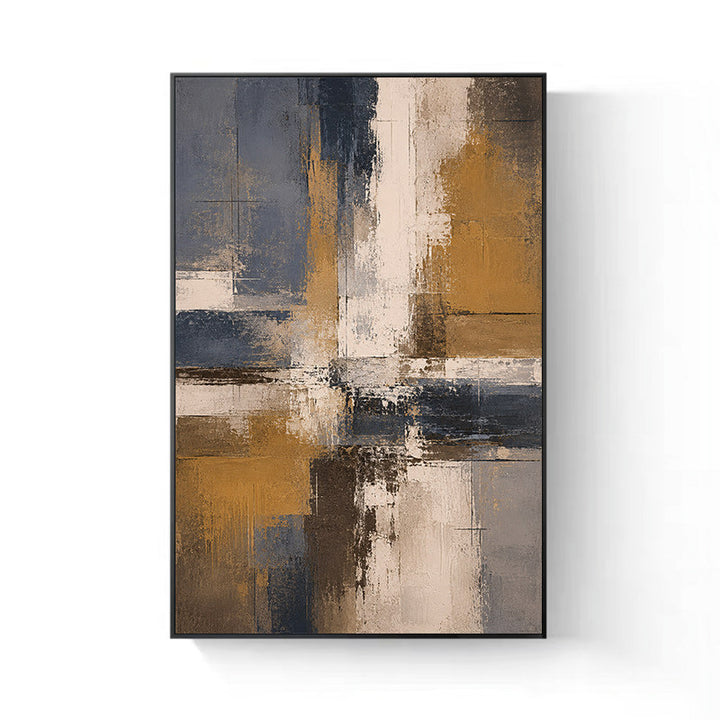 Abstract Texturiertes Wandkunstwerk für das Zuhause
