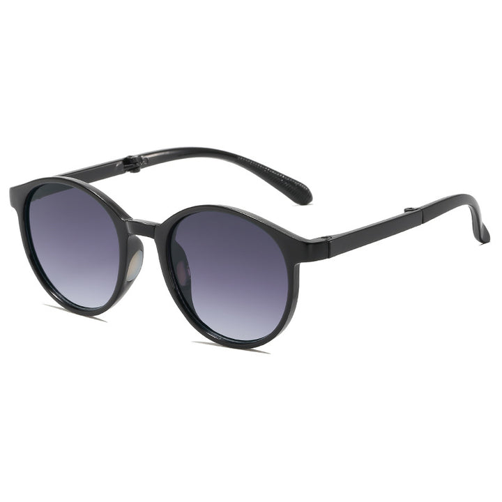 Stylische Retro-inspirierte runde Sonnenbrille Karnz