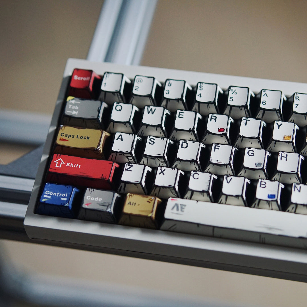 Retro-Themen Benutzerdefinierte Mechanische Tastatur Karnz