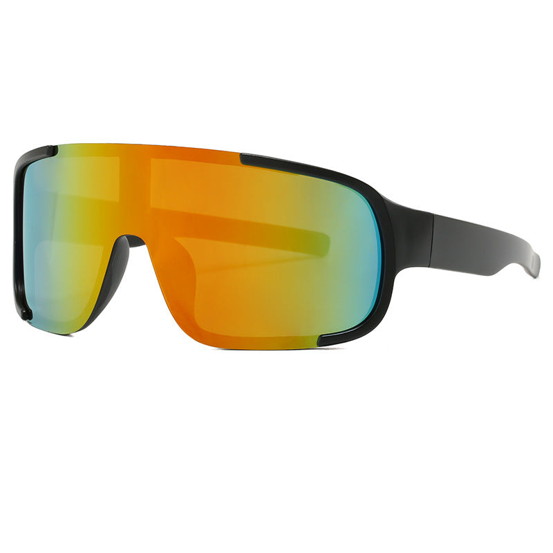 Damen modische Sportsonnenbrille mit breitem UV-Schutz Karnz