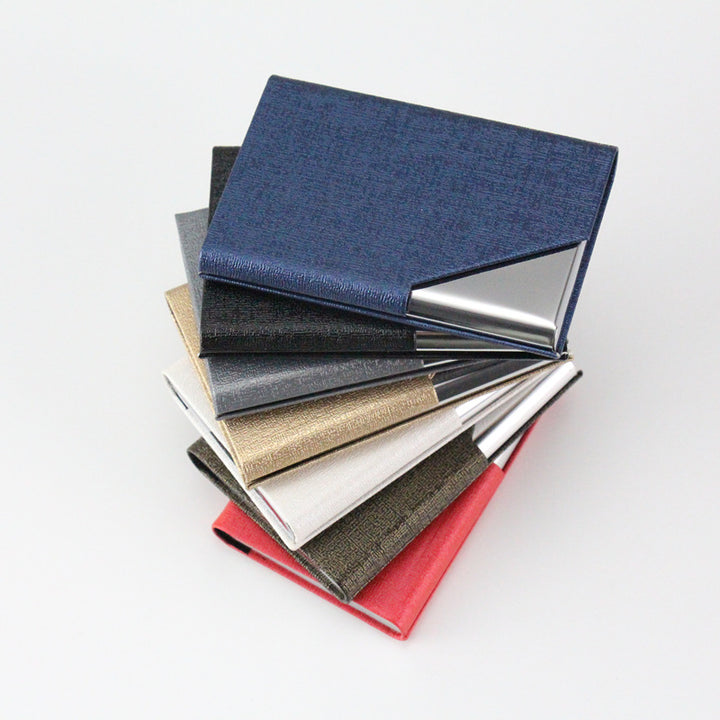 Premium Elegantes RFID-blockierendes Visitenkartenetui