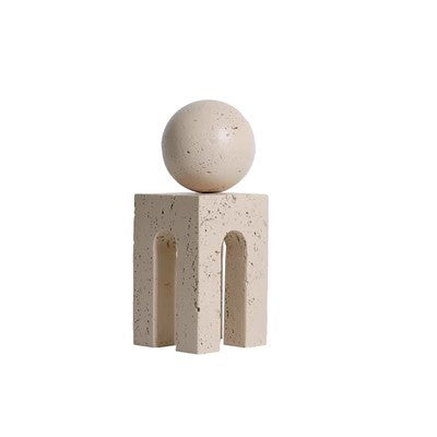 Minimalistische abstrakte Skulptur