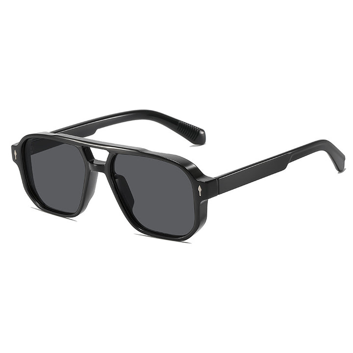 Geometrische Rahmen Sonnenbrille Karnz