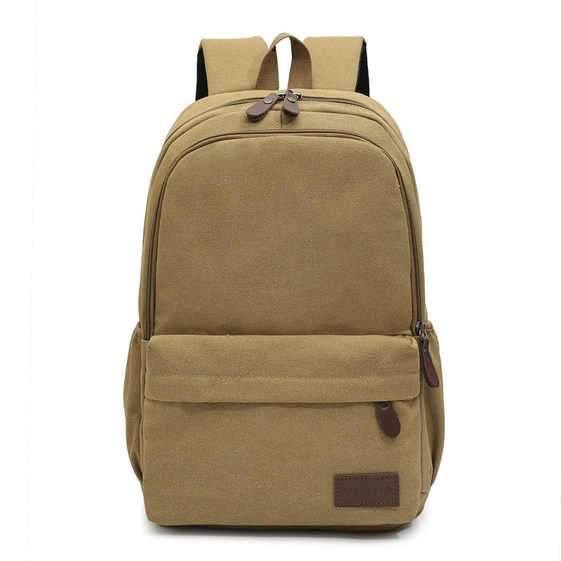 Lässiger Leinwand-Rucksack Karnz