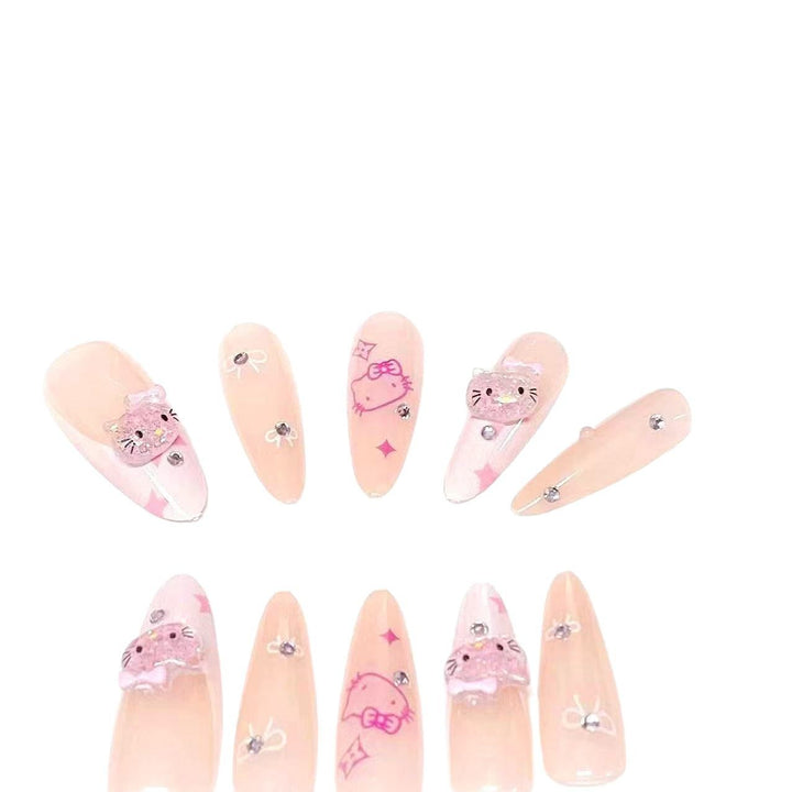 Kreative Cartoon Nagelkunst Karnz
