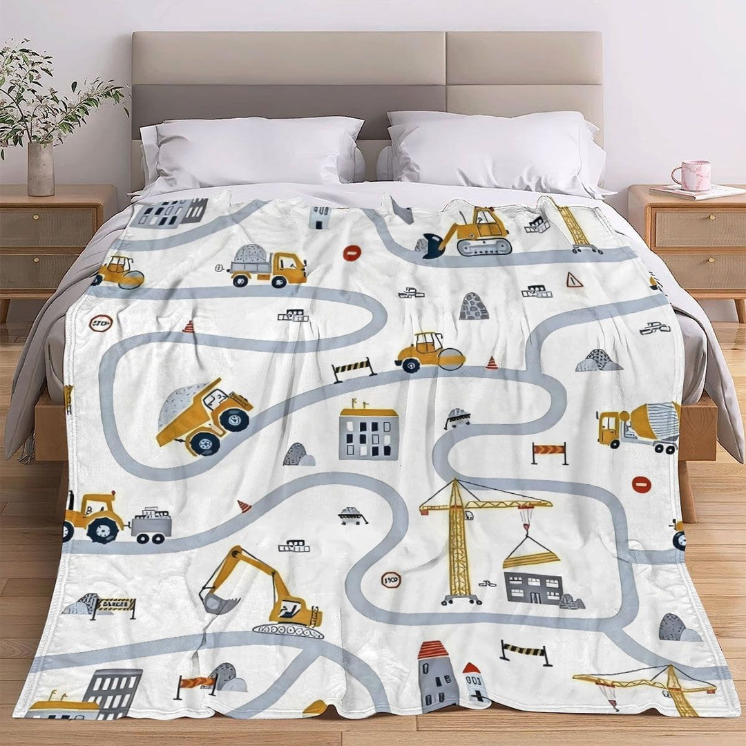 Cartoon-Themen Fleece-Decke