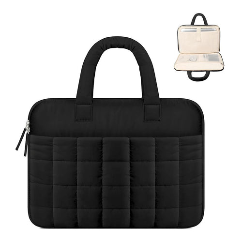 Gepolsterte Laptop-Handtasche mit Vielseitigen Innenfächern Karnz