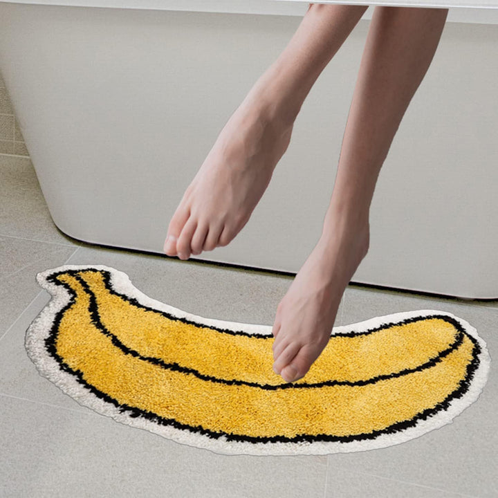 Zitronenscheibenform Badmatte Karnz