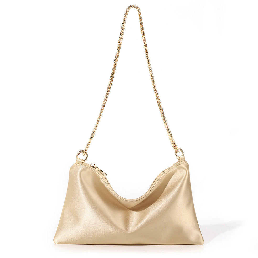Satin Abend Schultertasche