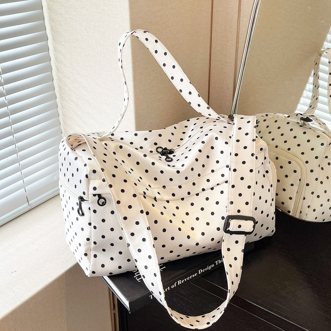 Polka Dot Gym Duffel Bag Karnz
