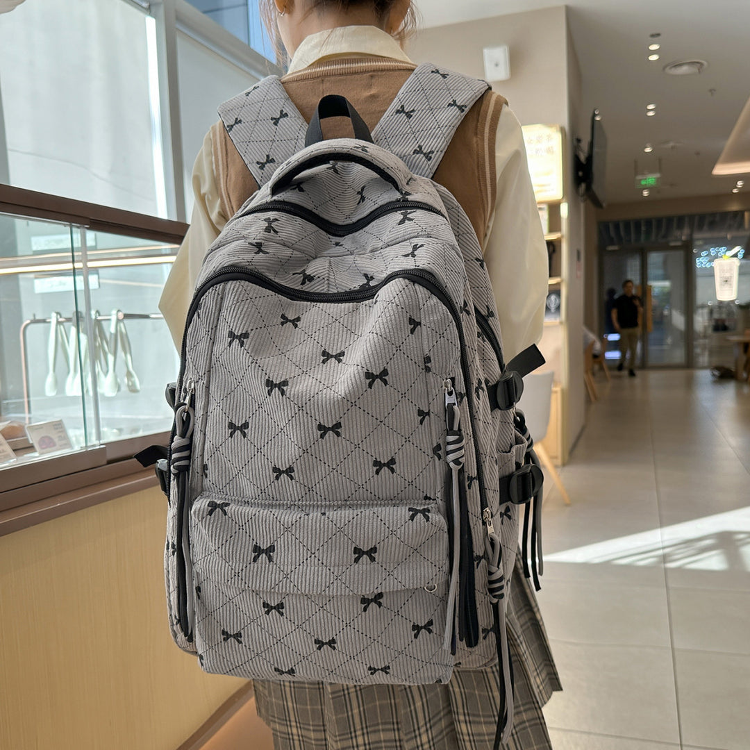 Stylischer gesteppter Rucksack Karnz