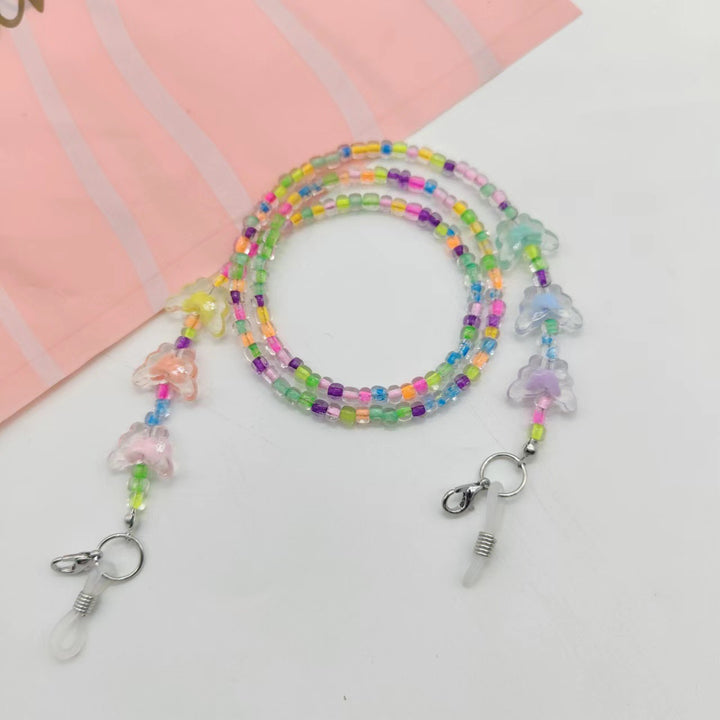 Bunte Brillenhalterkette mit Niedlichen Tiermotiven Karnz