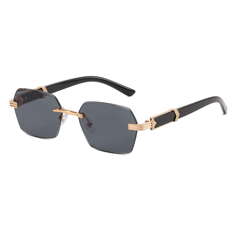 Damen Trendige geometrische Sonnenbrille Karnz