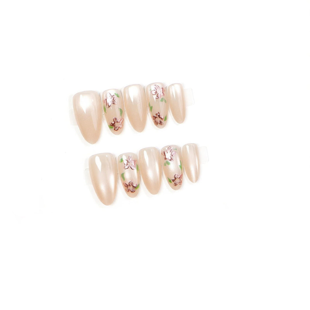 Elegantes Floral Nail Art Set Karnz 1788497661