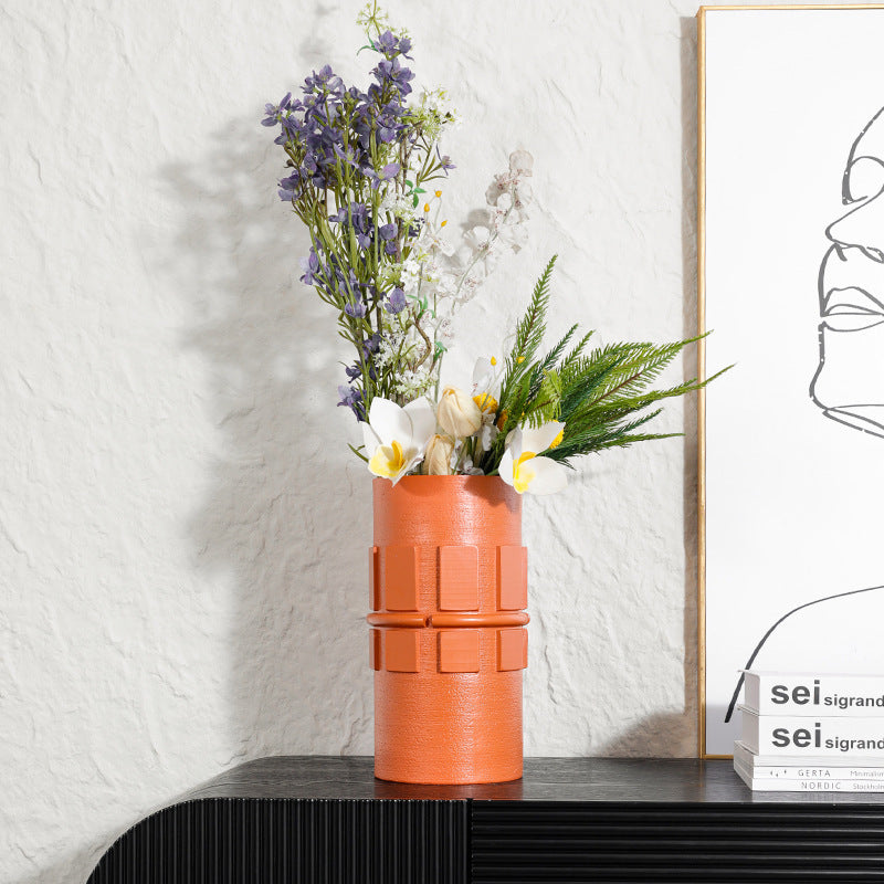 Moderner minimalistischer Keramikblumenvasen
