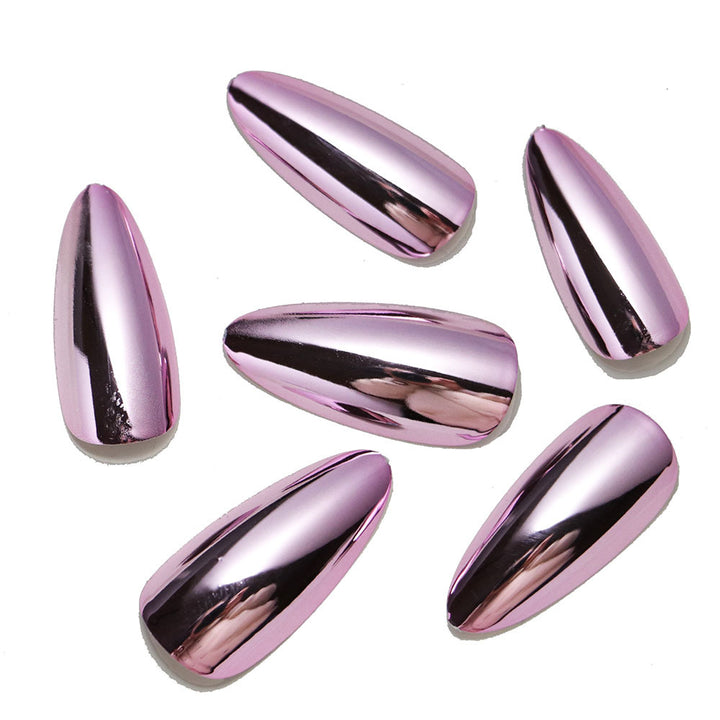 Elegante Spiegelfinish Druck-Nägel Karnz
