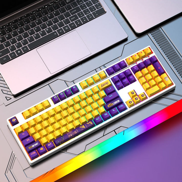 Custom Gaming-Tastatur mit RGB-Hintergrundbeleuchtung Karnz
