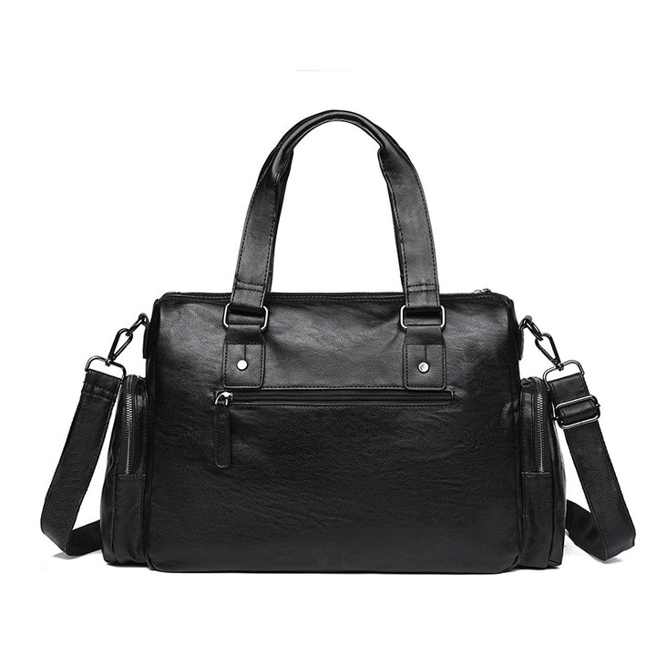 Premium Leder Reis Duffel Tasche Karnz
