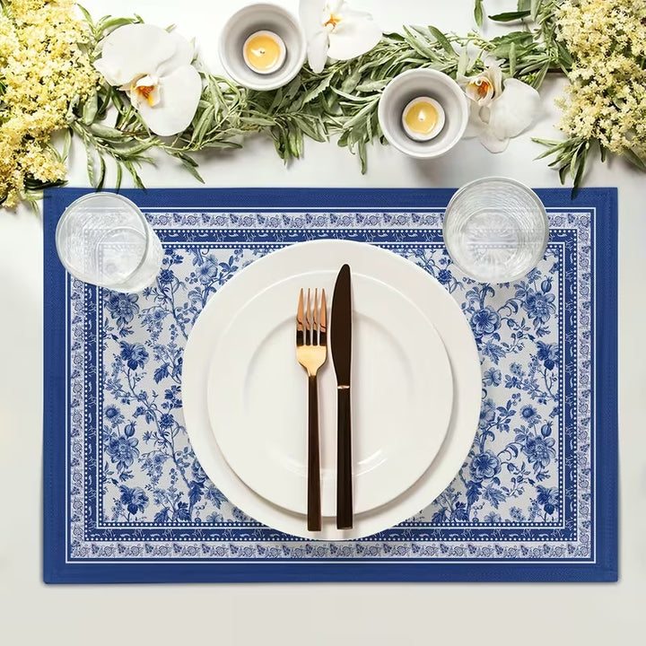 Florales Pflanzen-Motiv Tischset