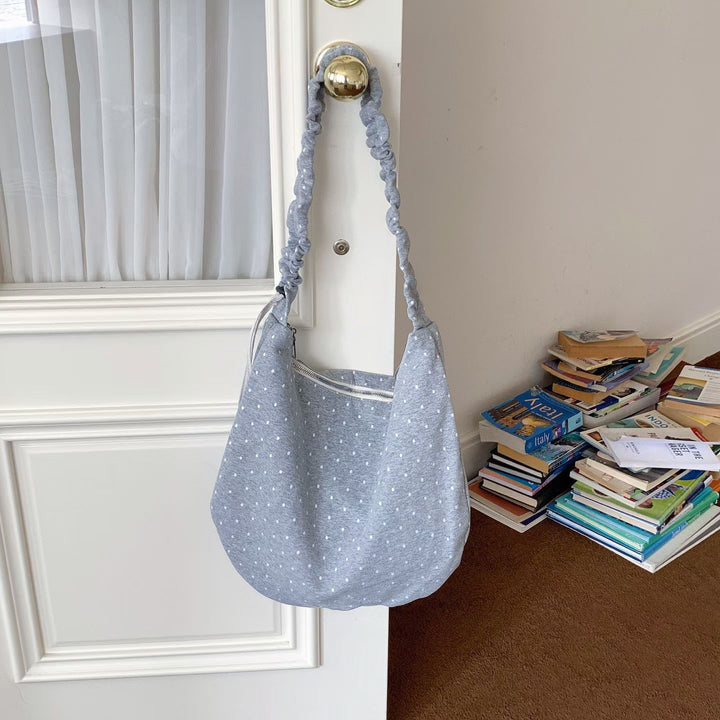Weiche Baumwollstern-Druck Hobo Tasche