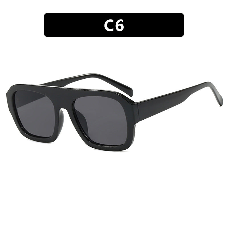 Damen modische Sonnenbrille im schützenden Oversized-Format Karnz