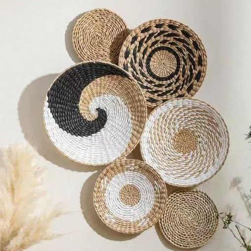 Runde Tischdecke Aus Naturmaterialien Karnz