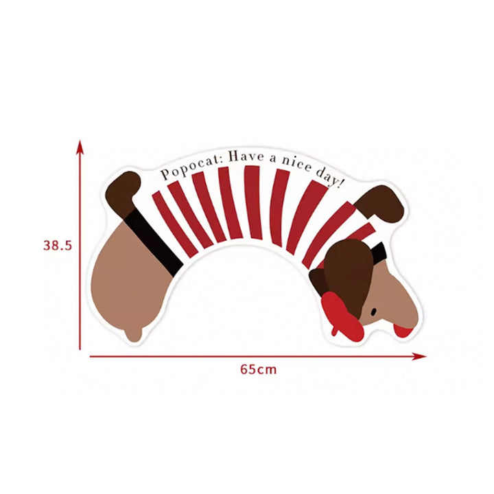 Verspielte Hunde-Themen-Badmatte