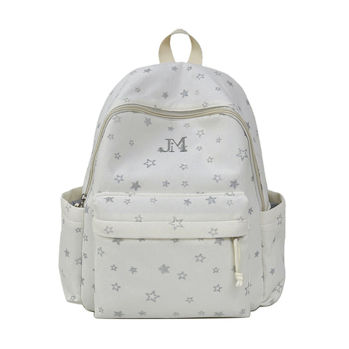 Trendiger Sternen-Print Rucksack