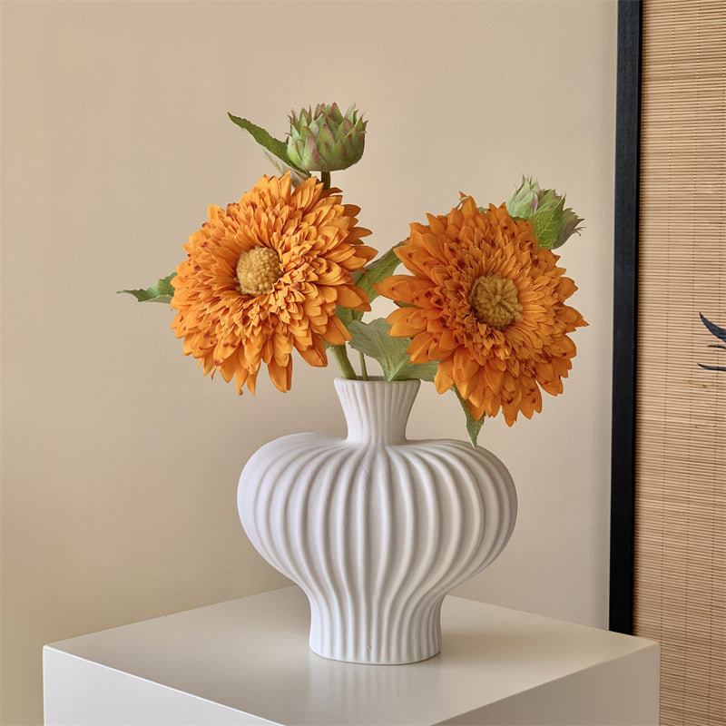 Künstlerische dekorative Blumenvase