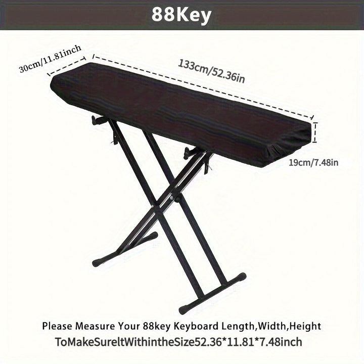 Keyboardbank mit Stufenlos Verstellbaren Beinen und Gepolstertem Sitz Karnz